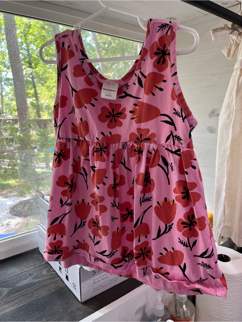 Hanna Andersson Toddler Pink Floral dress